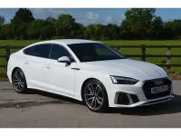 Used Audi A5 S-Line 2022 White Coupe