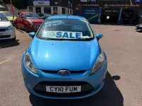 Used Ford Fiesta 2010 Blue Hatchback