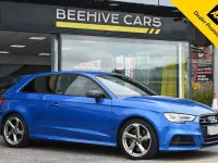 Used Audi S3 Sportback Black Edition 2017 Blue Hatchback