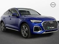 Used Audi Q5 Sportback S-Line 200 HP (147 kW) 2021 Blue SUV