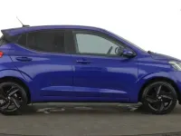 Used Hyundai i10 Premium 2021 Blue Hatchback