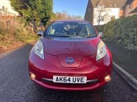 Used Nissan Leaf Acenta 80 kW (109 HP) 2015 Red Hatchback