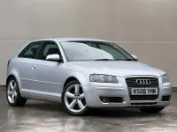 Used Audi A3 Sport 170 HP (125 kW) 2008 Silver Hatchback