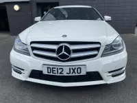 Used Mercedes C220 AMG 2012 White Coupe