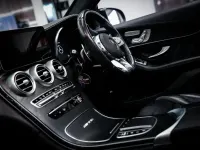 Używany Mercedes GLC63 AMG Premium Plus 2019 Szary Coupe