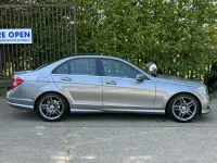 Begagnad Mercedes C250 2011 Silver Sedan