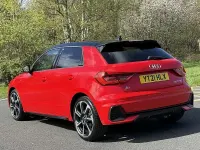Used Audi A1 Sportback Black Edition 110 HP (80 kW) 2021 Red Hatchback