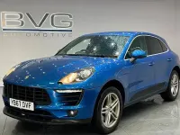 Used Porsche Macan 345 HP (253 kW) 2017 Blue SUV
