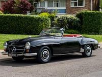 Used Mercedes 190 105 HP (77 kW) 1959 Black Sedan