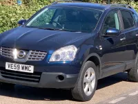 Used Nissan Qashqai N-TEC 113 HP (83 kW) 2009 Blue SUV