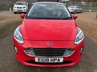 Usado Ford Fiesta Titanium 2019 Vermelho Citadino