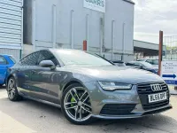 Used Audi A7 Black Edition 2015 Grey Hatchback