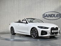 Used BMW 430 Cabriolet M Sport 258 HP (189 kW) 2021 White Cabriolet