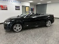 Used Audi A3 Cabriolet S-Line 2018 Black Cabriolet