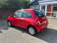 Used Nissan Micra Visia 65 HP (47 kW) 2010 Red Hatchback