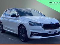 Used Skoda Fabia Colour Edition 116 HP (85 kW) 2024 Candy white black magic pearl effect Hatchback