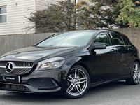 Used Mercedes A160 AMG line 2017 Black Hatchback