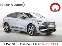 Used Audi Q4 Sportback e-tron Advanced 125 kW (170 HP) 2023 Grey SUV