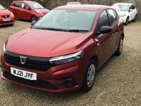 Used Dacia Sandero Essentiel 2021 Red Hatchback