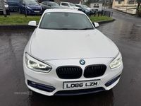 Used BMW 116 Sport Line 2017 White Hatchback