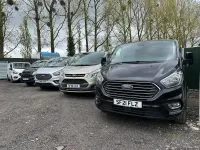 Used Ford Tourneo Custom Titanium 2021 Black Van