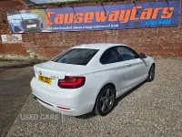 Used BMW 218 Sport Line 150 HP (110 kW) 2016 White Coupe