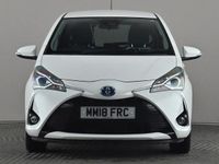 Used Toyota Yaris Hybrid Design 100 HP (73 kW) 2018 White Hatchback
