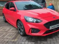 Used Ford Focus ST-Line X 2018 Red Hatchback