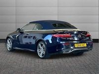 Used Mercedes E400 AMG Line Premium Plus 340 HP (250 kW) 2018 Blue Cabriolet