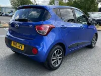 Used Hyundai i10 GO! 67 HP (49 kW) 2018 Blue Hatchback
