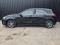 Used Mercedes A180 122 HP (89 kW) 2015 Black Hatchback