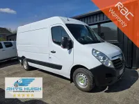 Begagnad Vauxhall Movano 2018 Vit Minibuss