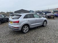 Used Audi Q3 S-Line 184 HP (135 kW) 2017 Silver SUV
