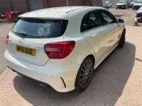Used Mercedes A180 AMG 109 HP (80 kW) 2015 White Hatchback