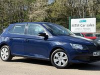 Used Skoda Fabia 60 HP (44 kW) 2018 Blue Hatchback