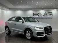Used Audi Q3 S-Line 150 HP (110 kW) 2017 Silver SUV
