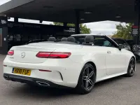 Used Mercedes E220 AMG Line Premium Plus 2018 White Cabriolet