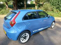 Used MG MG3 106 HP (77 kW) 2016 Blue Hatchback