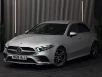 Used Mercedes A200 AMG Line Premium 160 HP (117 kW) 2020 Silver Hatchback
