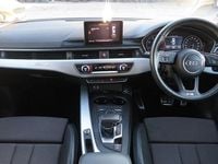 Used Audi A4 S-Line 190 HP (139 kW) 2017 Black Sedan