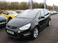 Begagnad Ford S-MAX Titanium 2012 Svart Minibuss