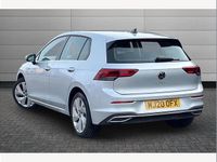 Used VW Golf VIII Style 130 HP (95 kW) 2020 Reflex silver Hatchback