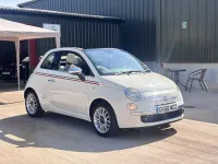 Used Fiat 500 Lounge 2010 White Cabriolet