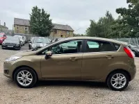 Used Ford Fiesta Zetec 2015 Brown Hatchback