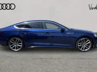 Used Audi A5 S-Line 200 HP (147 kW) 2024 Blue Hatchback