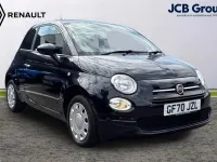 Begagnad Fiat 500 Pop 68 HK (50 kW) 2020 Svart Halvkombi