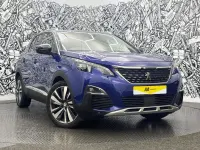 Used Peugeot 3008 GT-line 130 HP (95 kW) 2019 Blue SUV