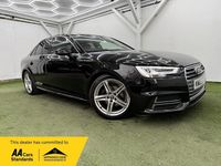 Used Audi A4 S-Line 190 HP (139 kW) 2016 Black Sedan