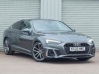 Begagnad Audi A5 S-Line 163 HK (119 kW) 2020 Grå Sportkupé
