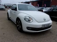 Used VW Beetle Sportline 140 HP (102 kW) 2014 White Hatchback